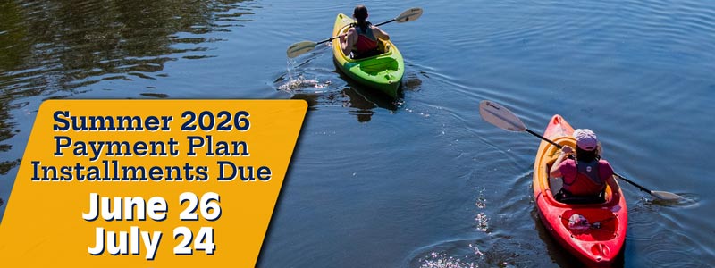 Summer 2026 Payment Plan Installments Due June 26 and July 24