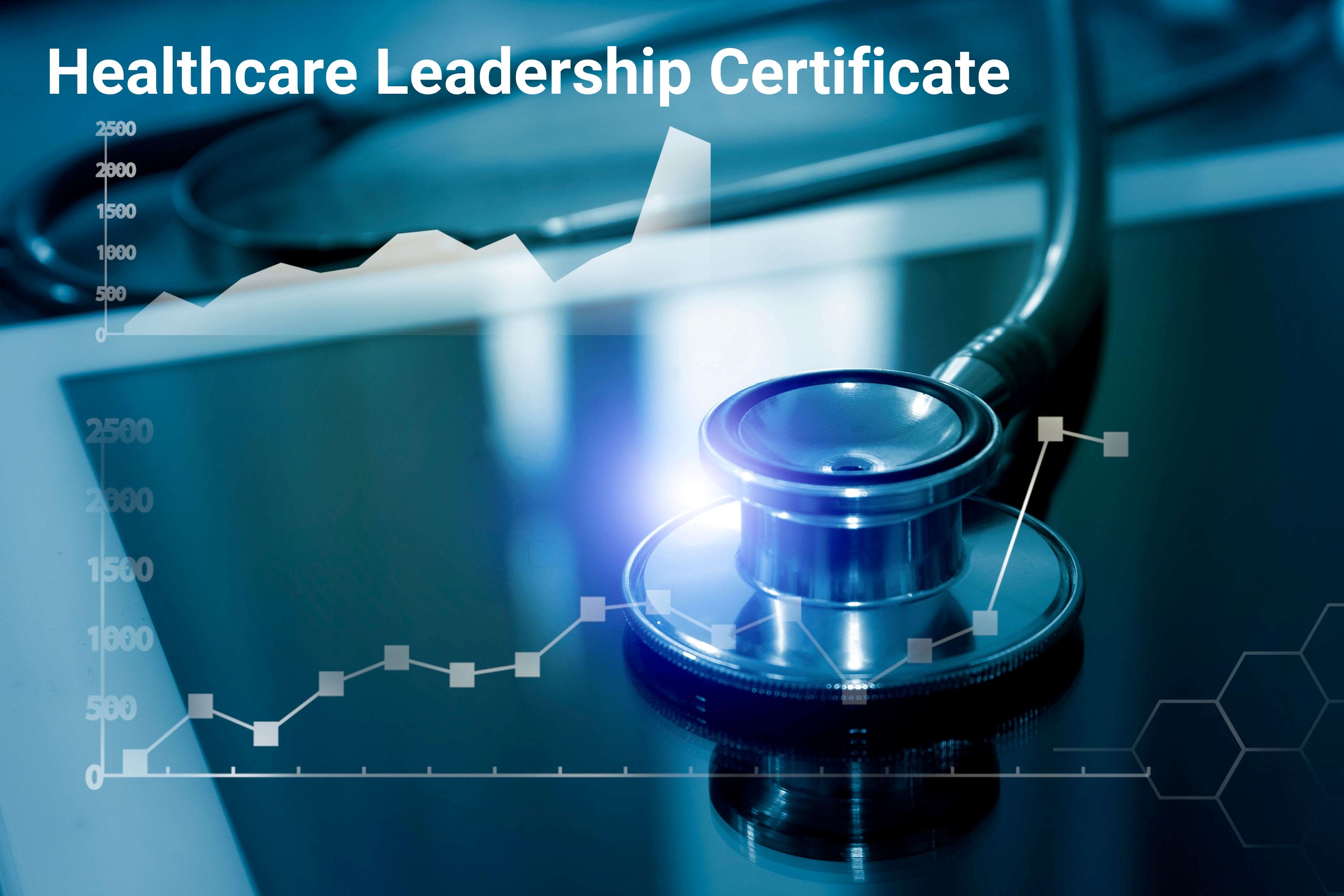 Stethoscope with notepad and business charts 