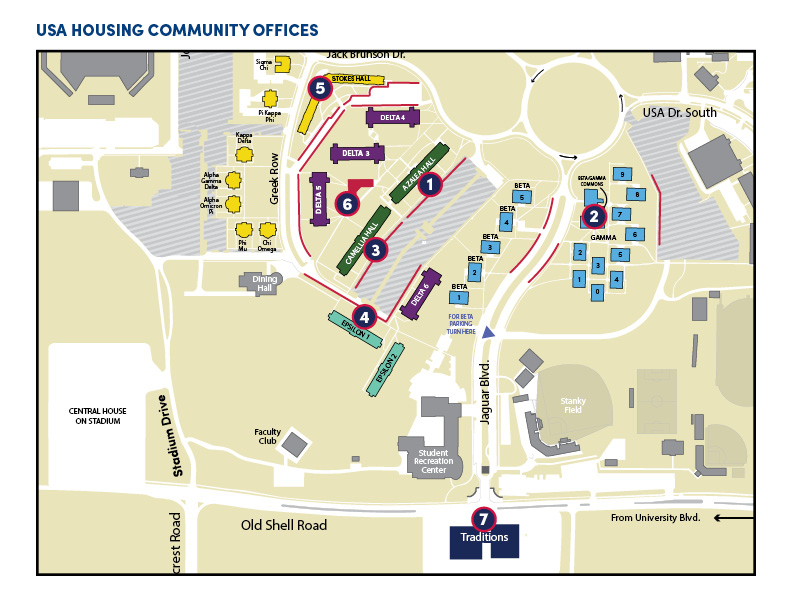 Community Office Locations Map
